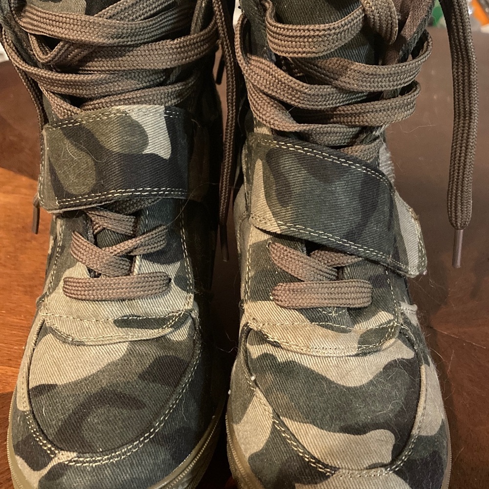 Camouflage ladies Boots - Picture 8 of 9